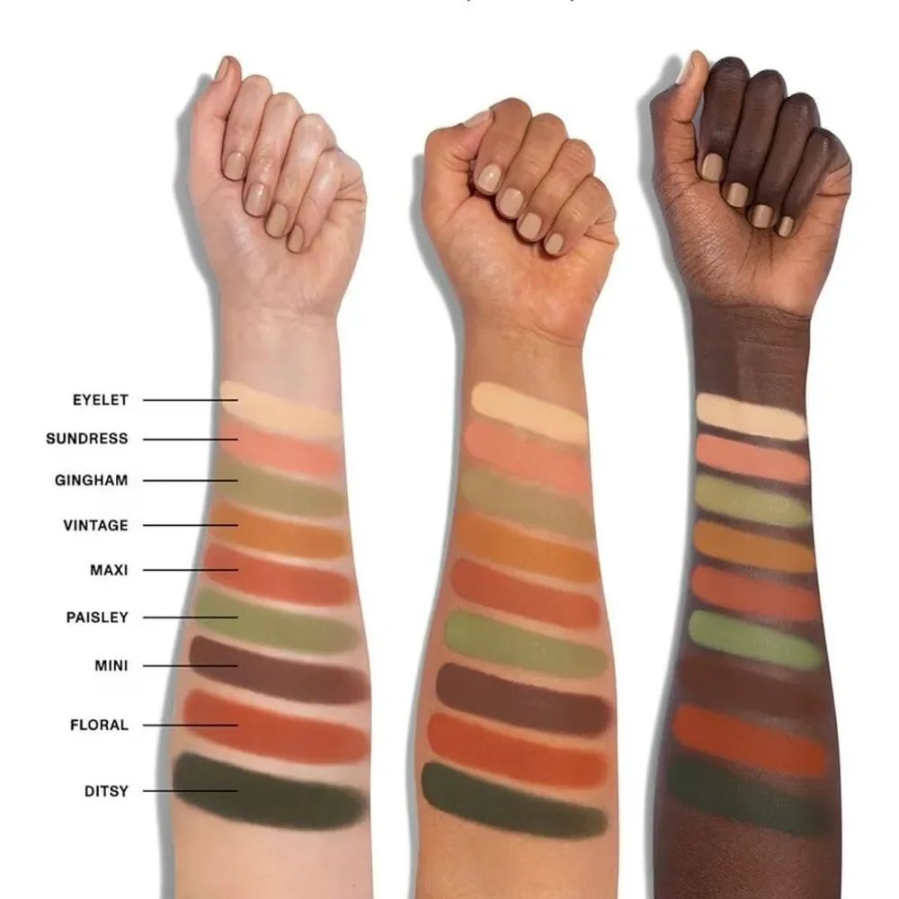 MORPHE - NWTIB - 9B Matte Essentials Artistry Palette, 9 Shades Warm-Toned Matte